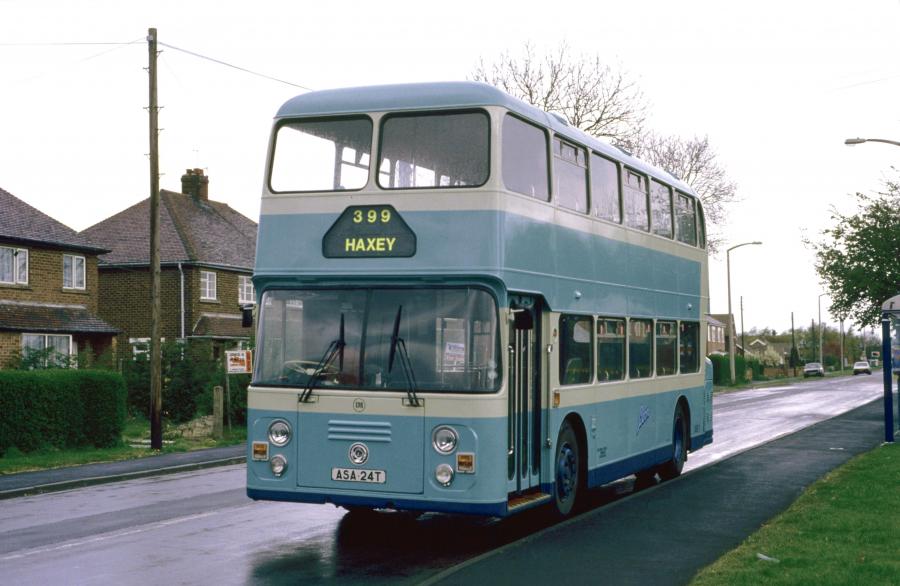  Leyland Fleetline FE30AGR ECW (H43/32F) 1978 года  (фото 1 из 1)